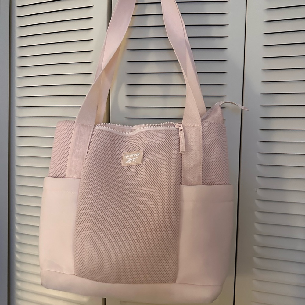Reebok Light blush pink Women's Tote Bag - Picture 2 of 11
